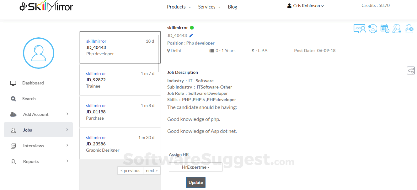Skillmirror Screenshot1